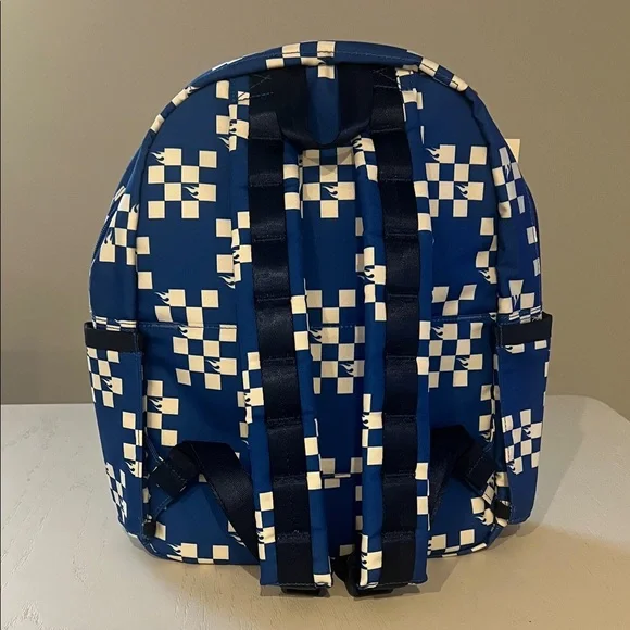 STATE Bags Kane Hot Wheels Check Blue and White Kids Backpack - Picture 9 of 10